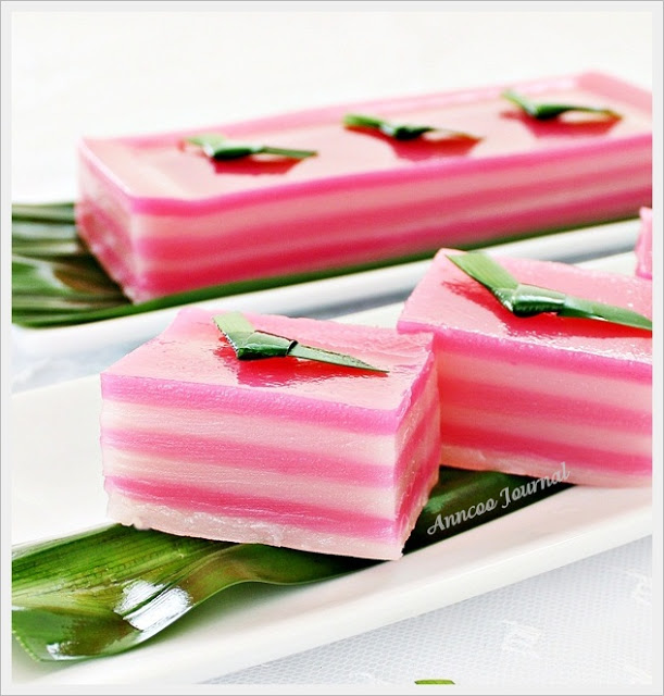 steamed layer cake kueh lapis
