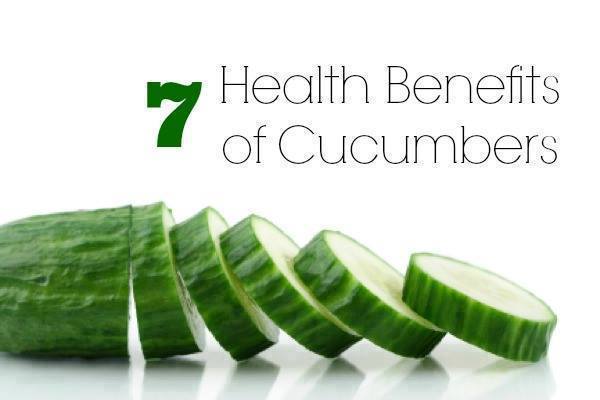 7 Health Benefits of Cucumbers