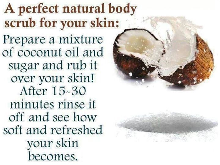 Coconut- Perfect Natural Body Scrub for Your Skin