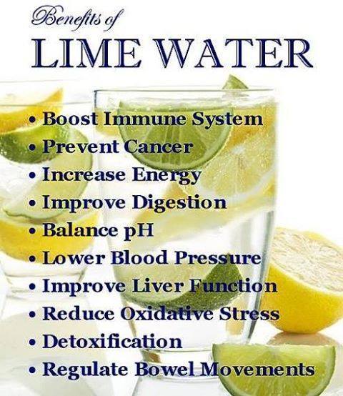 10 Benefits of LIME or LEMON WATER