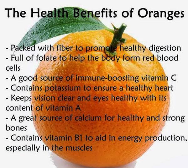 Health Benefits of Oranges